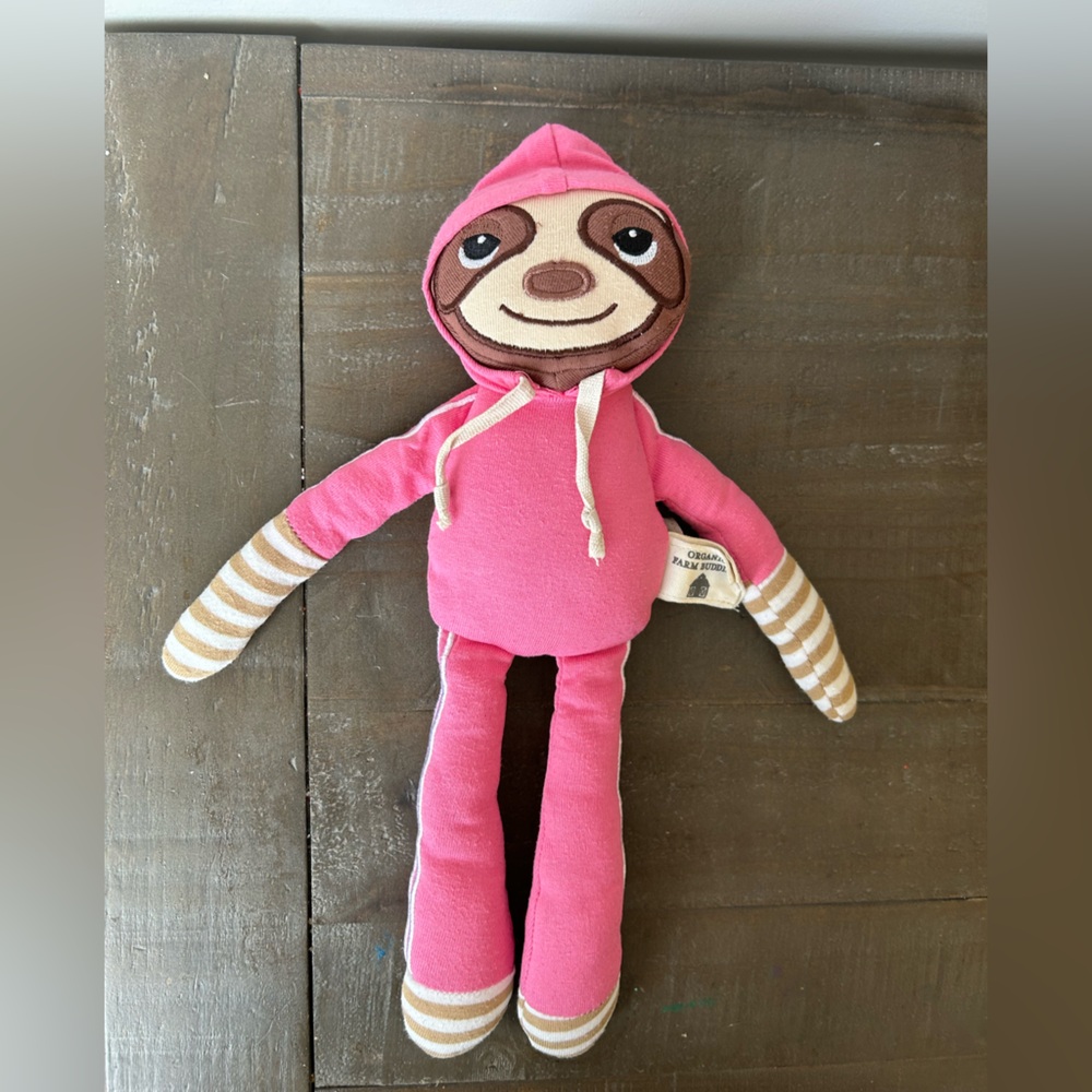 Apple Park Organic - 14” Sally Sloth Plush